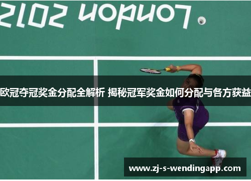 欧冠夺冠奖金分配全解析 揭秘冠军奖金如何分配与各方获益
