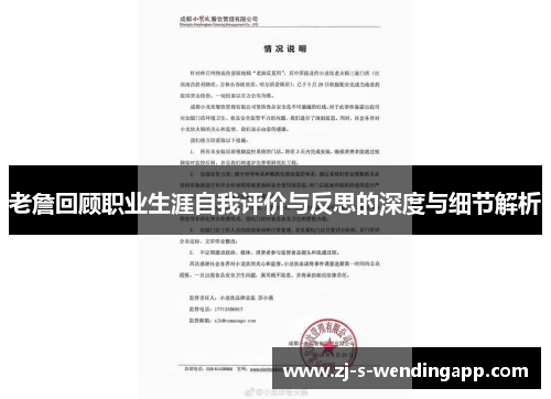 老詹回顾职业生涯自我评价与反思的深度与细节解析